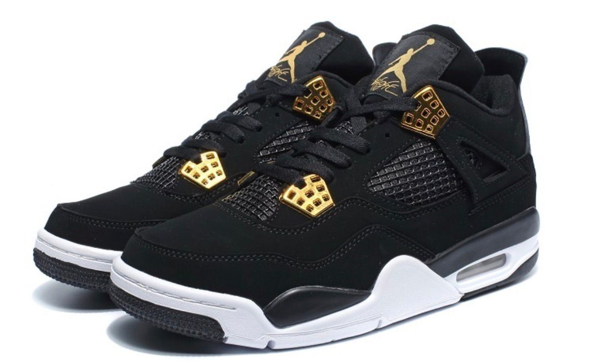 Nike Air Jordan 4 Retro Noir et Blanc