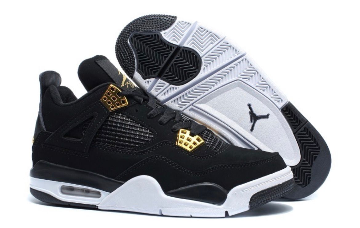 Nike Air Jordan 4 Retro Noir et Blanc