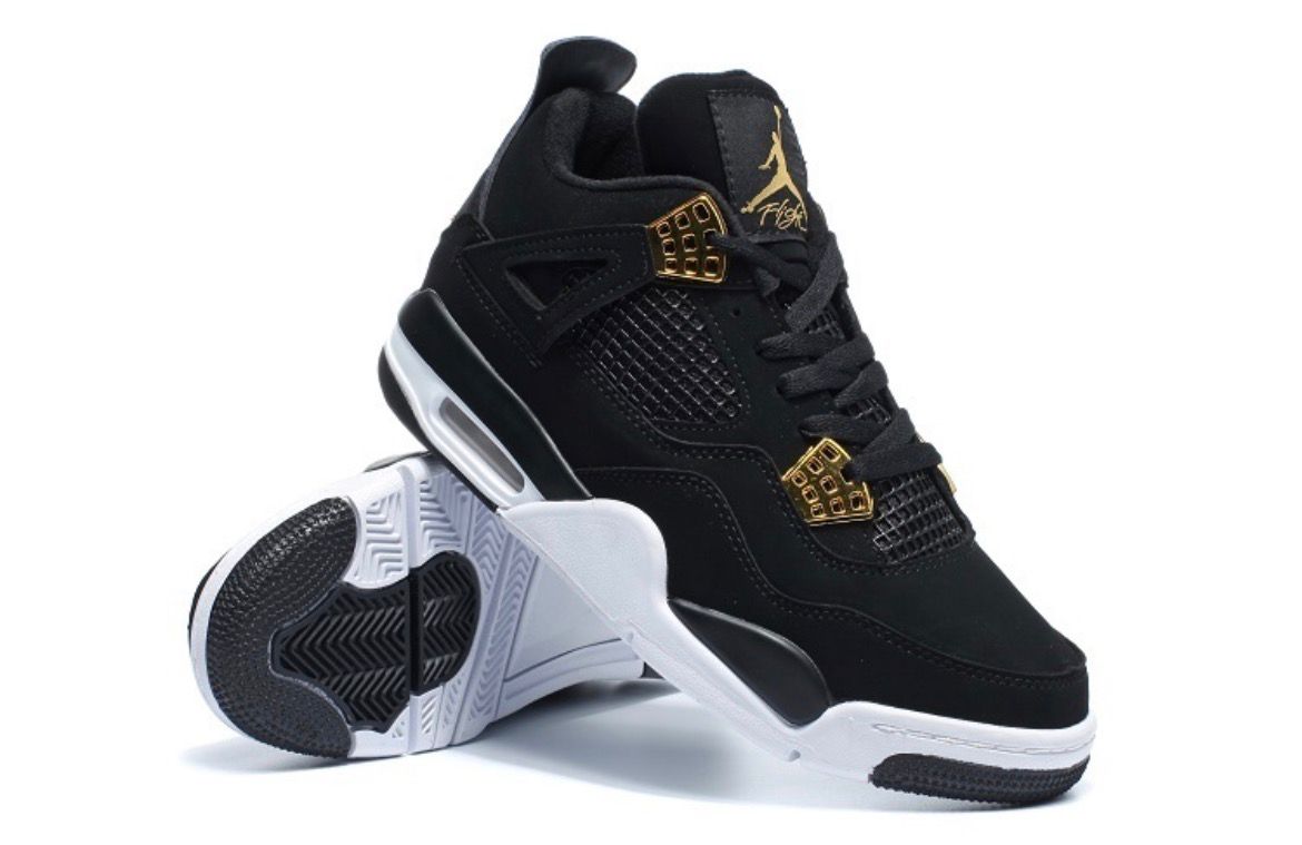Nike Air Jordan 4 Retro Noir et Blanc