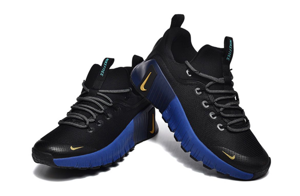 Nike Free Metcon 6 AMP Chaussures d'entraînement pour femme (HQ1853-001, Noir/Deep Night/Blue Void/Copper Moon)
